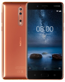 Nokia 8 Dual Sim 64Gb Copper Nokia 8 Dual Sim 64Gb Copper